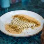 Crêpe kunafa pistache